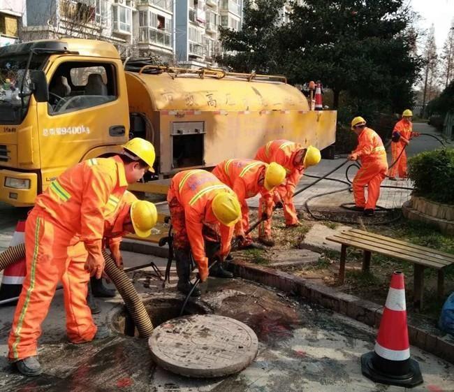 峪泉镇市政管道清淤